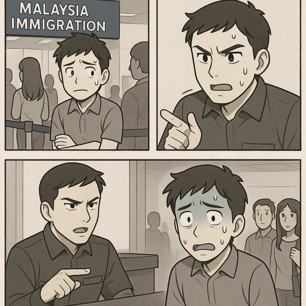 入国審査での困難な状況